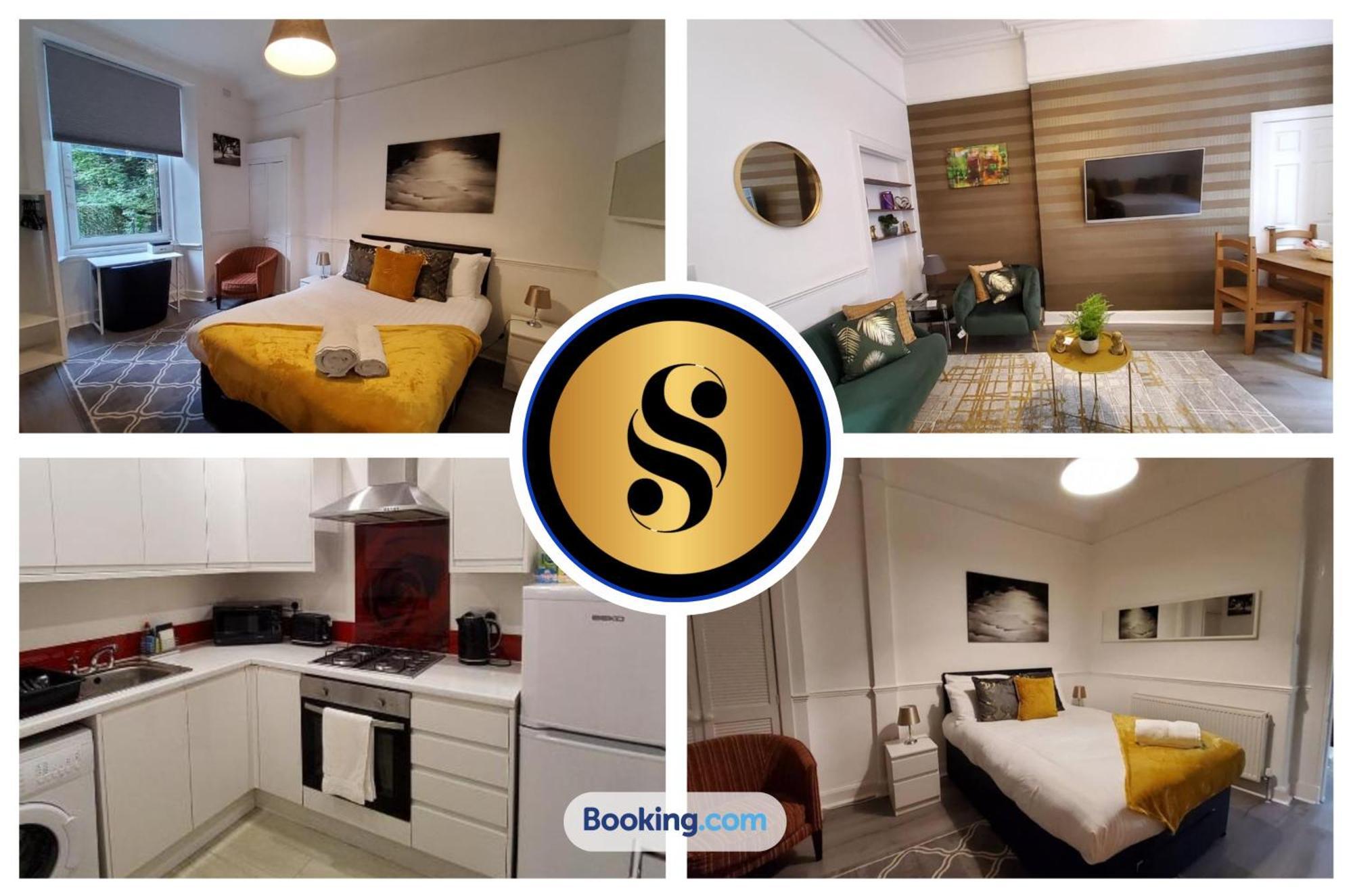 Leith Spectacular Apartment By Sensational Stay Short Lets & Serviced Accommodation With 6 Separate Beds & 2 Baths เอดินบะระ ภายนอก รูปภาพ